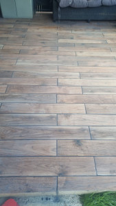 Photo de galerie - Réalisation carrelage extérieur 