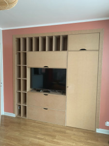 Photo de galerie - Fabrication de meubles sur mesure ou de montage en kit 