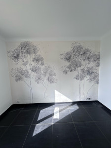 Photo de galerie - Peinture - Tapisserie