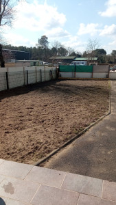 Photo de galerie - Passage motoculteur sur st Paul en born avec semis de gazon part la suite 