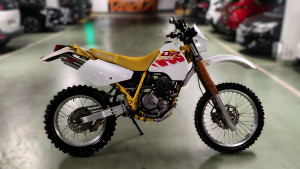 Photo de galerie - Suzuki DR 350 S après remise en route et rafraichissement.