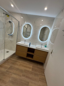 Photo de galerie - Rénovation salle de bain 