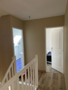 Photo de galerie - Peinture couloir + portes 