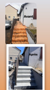 Photo de galerie - Pose de carrelage 