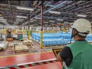 Photo de galerie - RELAMPING DANS UNE USINE BELGE