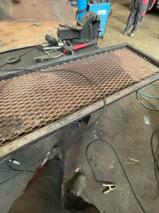 Photo de galerie - Création d’une grille de protection 