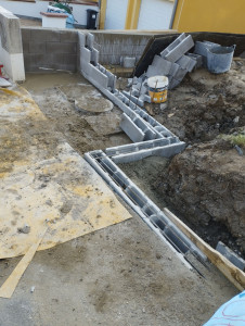 Photo de galerie - Murs de jardin en béton 