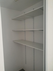 Photo de galerie - Installation  Dressing 