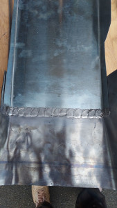 Photo de galerie - Soudure zinc sur plomb