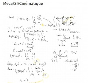 Photo de galerie - Un extrait d'un cours de mécanique niveau DUT