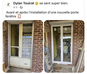 Photo de galerie - Porte fenêtre 