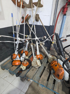 Photo de galerie - Rotofile, reciprocateur, souffleur. 
le matériel disponible pour réaliser vos travaux. 