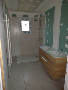 Photo de galerie - Installation salle de bain 