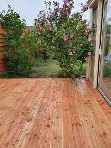 Photo de galerie - Réalisation  d'une terrasse bois.