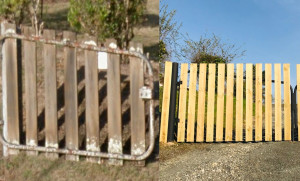 Photo de galerie - Rénovation d'un portail. 