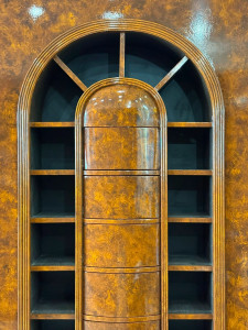 Photo de galerie - Patine de faux bois pour une magasin de chemise et chaussons, Paris 7ème 