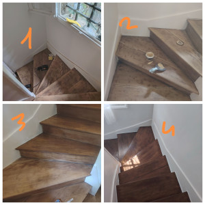 Photo de galerie - Pose de parquet - Revêtement de sol