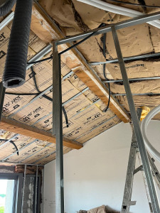 Photo de galerie - Passage des gaines