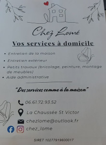 Photo de galerie - Chez Lomé 
service à la personne 