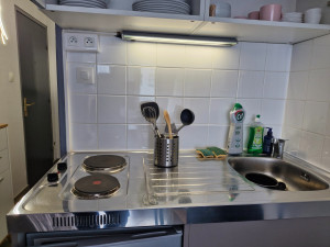 Photo de galerie - Installation kitchenette studio