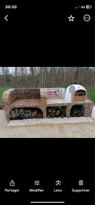 Photo de galerie - Création d'un barbecue en maçonnerie