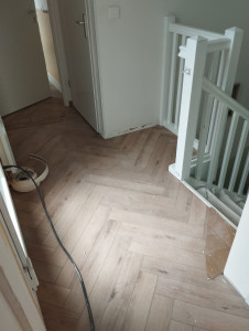 Photo de galerie - Pose de parquet - Revêtement de sol