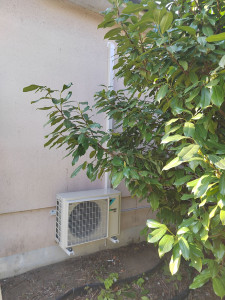 Photo de galerie - Installation climatisation réversible mono-split Daikin