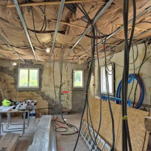 Photo de galerie - Chantier électrique 