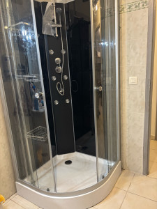 Photo de galerie - Pose cabinet de douche 