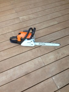 Photo de galerie - Tronçonneuse