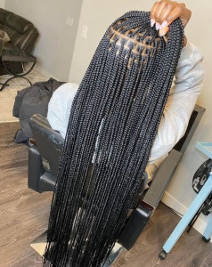 Photo de galerie - Knotless braids 
