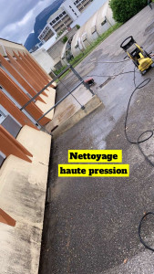Photo de galerie - Nettoyage haute pression