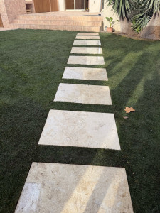 Photo de galerie - Pose de dalle 