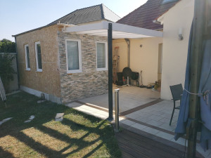 Photo de galerie - Création d'un atelier de soins esthétiques. Ossature bois de A a Z