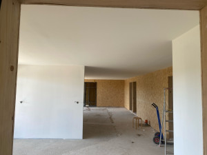 Photo de galerie - Fin de chantier du Placo à la peinture.