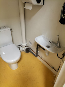 Photo de galerie - Création pose de wc et lave mains