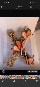 Photo de galerie - Letter cake 