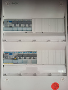 Photo de galerie - Changement de tableau électrique.
