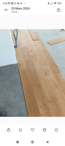 Photo de galerie - Pose de parquet 