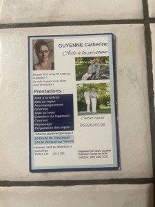 Photo de galerie - Ménage, repassage, course, Aide À La Personnes, toilettage, habillage, préparation de repas et de lever