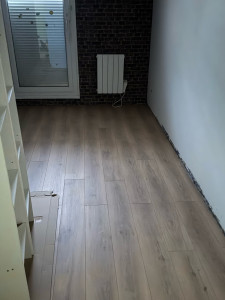 Photo de galerie - Pose parquet flottant 