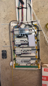 Photo de galerie - Câblage tableau électrique 