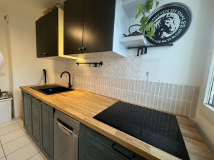 Photo de galerie - Installation meubles de cuisine IKEA