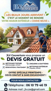 Photo de galerie - Entretien toitures façade 