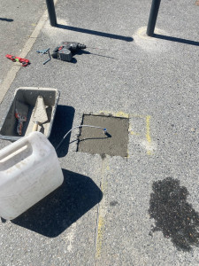 Photo de galerie - Socle béton 