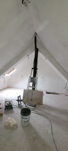 Photo de galerie - Enduit plein 
plafond , mur