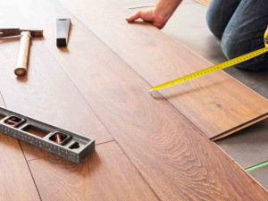 Photo de galerie - Pose parquet flottant 