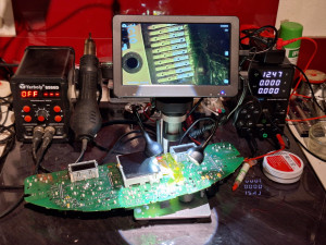 Photo de galerie - Réparation affichage compteur et autre système calculateur et servitude  