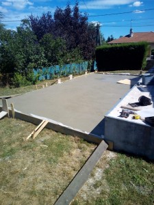 Photo de galerie - Terrasse beton