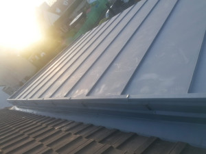 Photo de galerie - Toiture zinc 